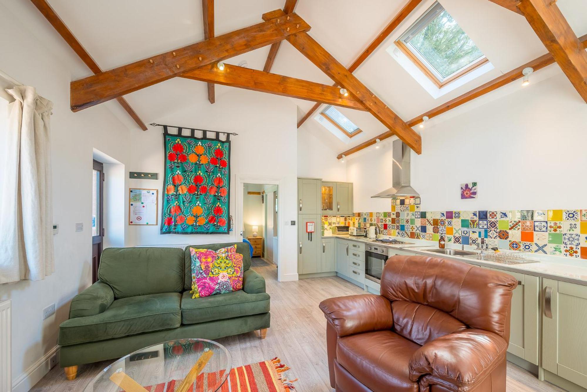 Polrunny Farm Sloe Cottage With A Sea View Боскасъл Екстериор снимка